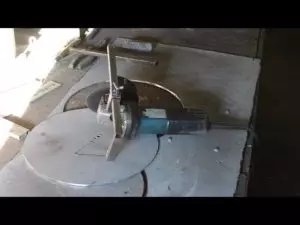 Как Вырезать Круг Болгаркой Видео