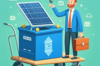 🔋 Аккумулятор для солнечных батарей — как выбрать?