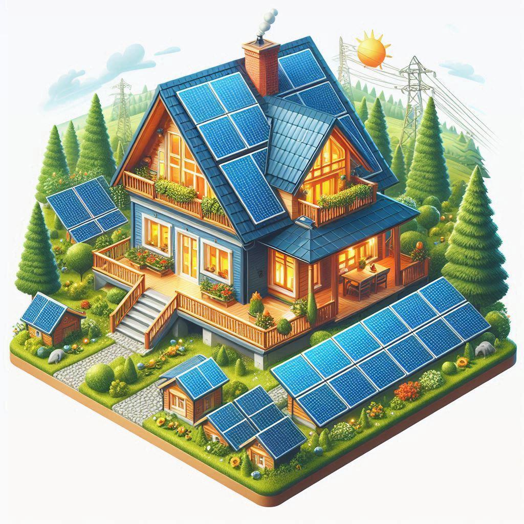 ☀️ солнечные батареи для загородного дома и дачи — устройство, как правильно выбрать: 🏠 как работают солнечные батареи в частном доме
