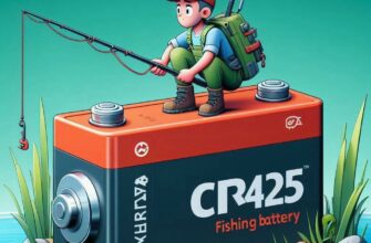 🎣 Батарейка CR425 для рыбалки