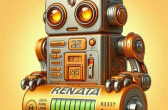 🔋 Батарейка Renata R337 — описание и аналоги