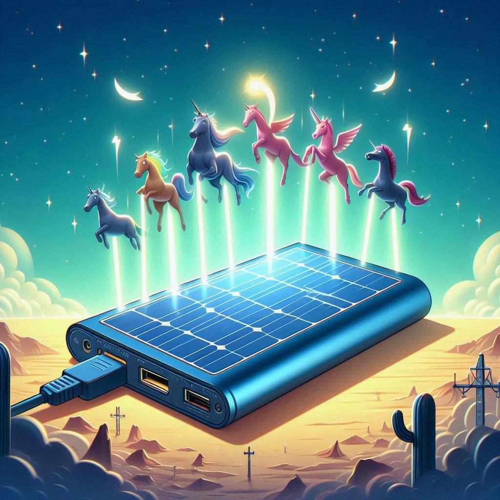 🔋 Power bank на солнечных батареях — мифы и реальность: ☀️ Как работают солнечные панели в power bank