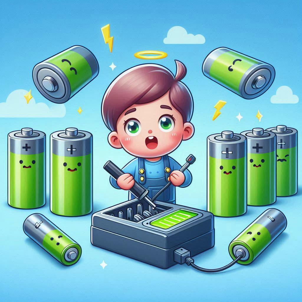 🔋 Зарядка щелочных батареек зарядным устройством — почему лучше не рисковать: 🛠️ Что такое щелочные батарейки и как они работают