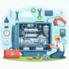 🔧 Как отремонтировать дизельный генератор