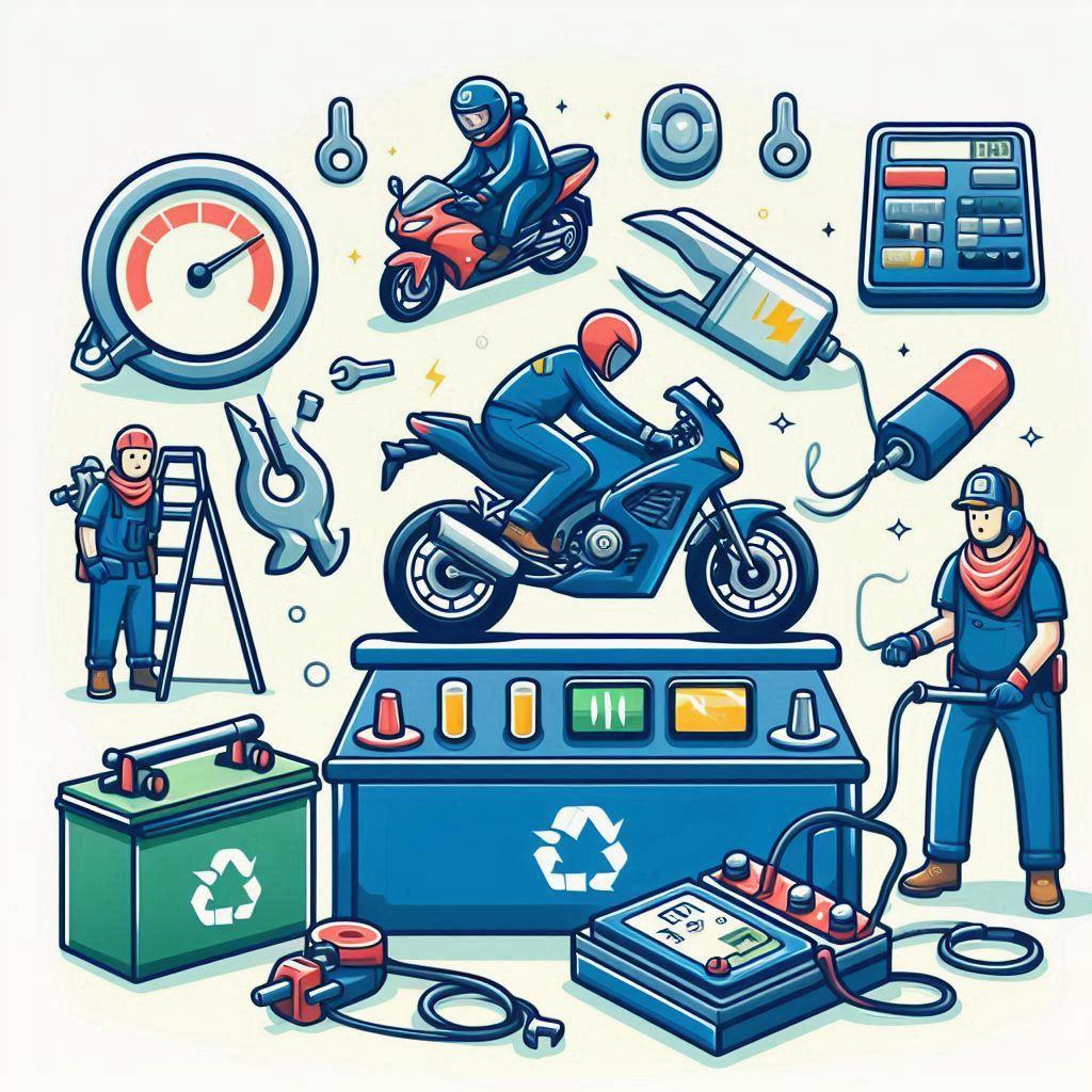 🔋 Способы зарядки аккумулятора на мотоцикле: 🔌 Использование зарядного устройства